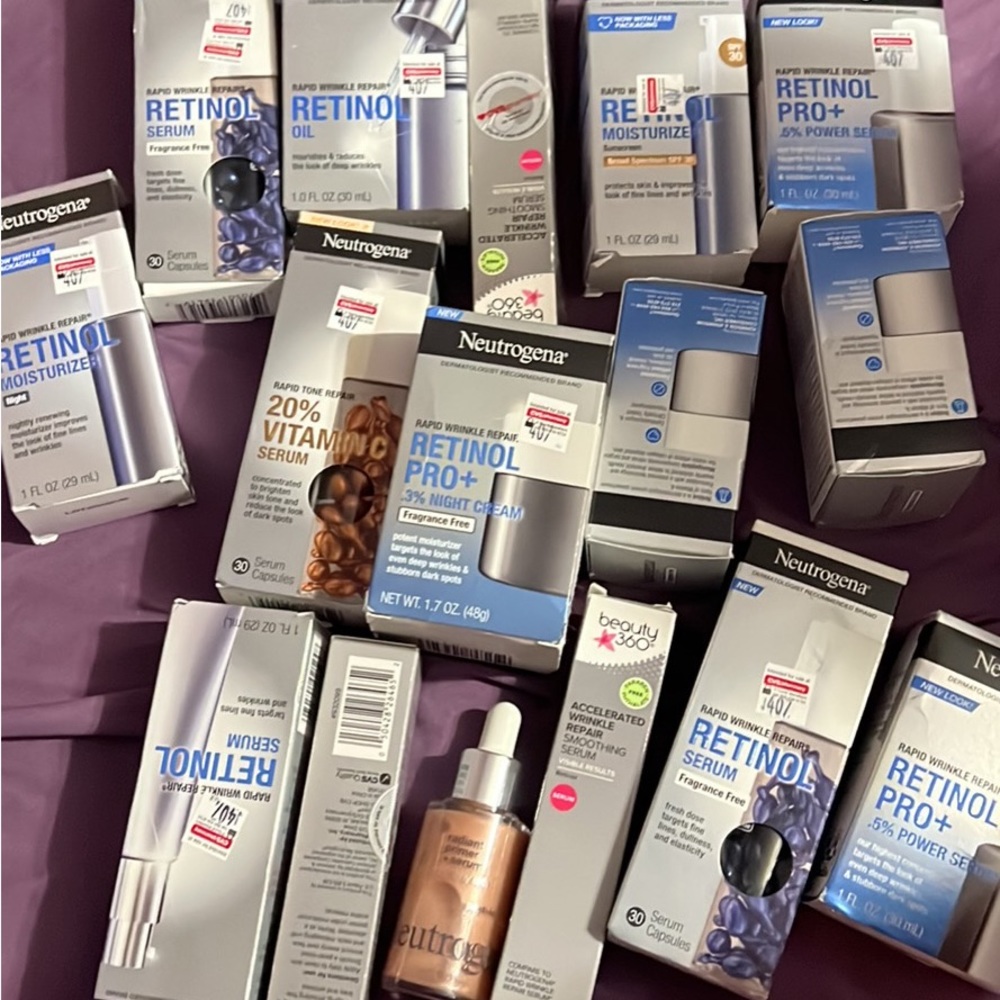 brand new all neutrogena products brand new sealed